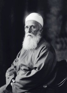 Abdu’l-Bahá circa1912. Reproduced with permission of the Bahá’í International Community. Abdu’l-Bahá circa1912. Reproduced with permission of the Bahá’í International Community.