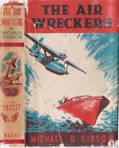 Cover of "The Air Wreckers" by Michael D. Gibson, 1944